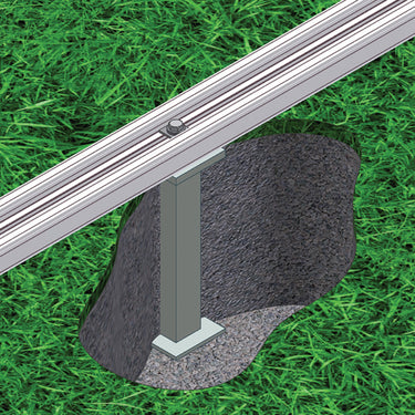 Soccer Goal - Anchor Kit - Nova - In-Ground Anchor Kit (Set of 2)